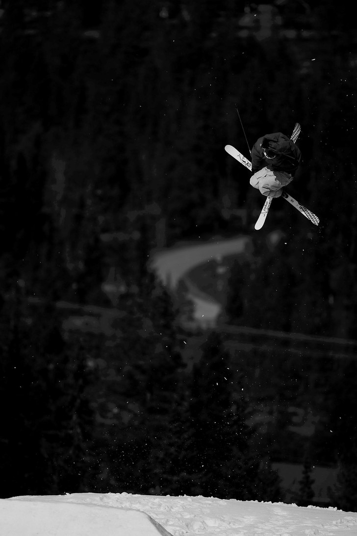 9a mute i början på maj i tandådalen. Foto: Torgny Tidstrand. Åkare: Jesper Guldbrand.