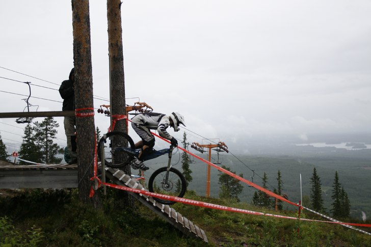 Starten. Foto: Carl. Åkare: Lennie nilsson.