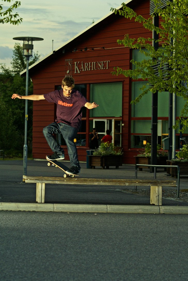 Foto: Erik Sandström. Åkare: Filip Granberg.