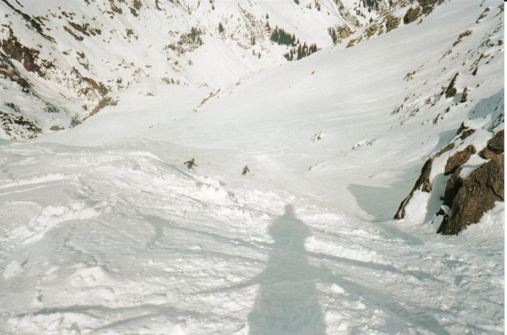 Sista åket. Gromt va det.. Foto: Mikael McKeown. Åkare: Anton og Erik.