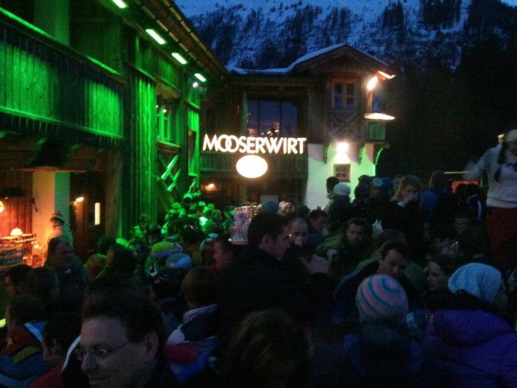 På afterski. Foto: Martin Berg.