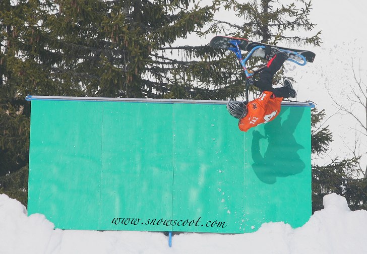 snowscoot. Foto: Franck Petoud. Åkare: taz.