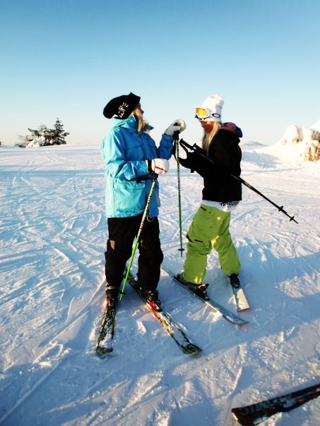 Åkare: Jenny Hjalmarsson & Alexandra Fernlöf.