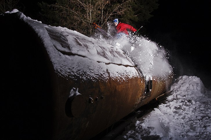 Mjaa, typ wallride? . Foto: Anderas Timfält (Swedenprophoto). Åkare: rasmus ericson.