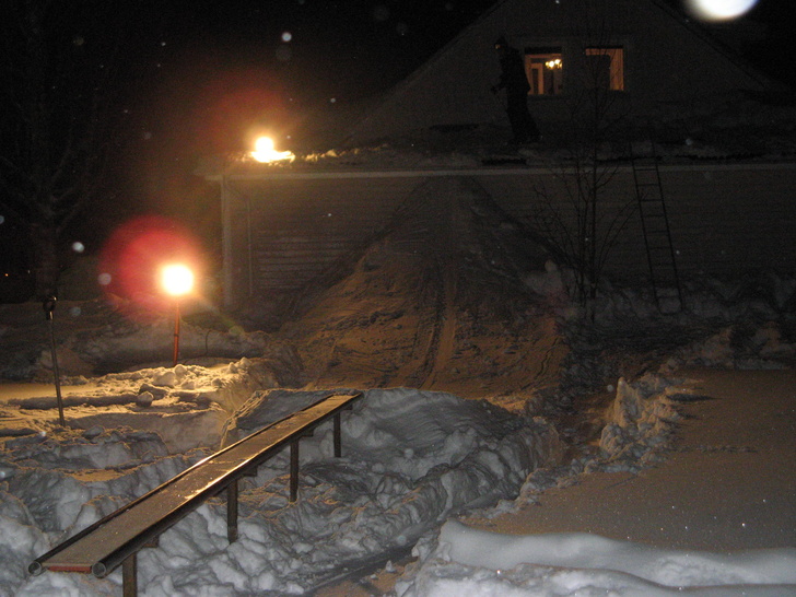 My backyard :D. Foto: Oscar Sjöberg.