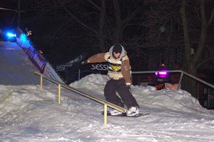 dåligt ljus, men men ... Foto: Johanna Grundberg. Åkare: Oskar deVahl.
