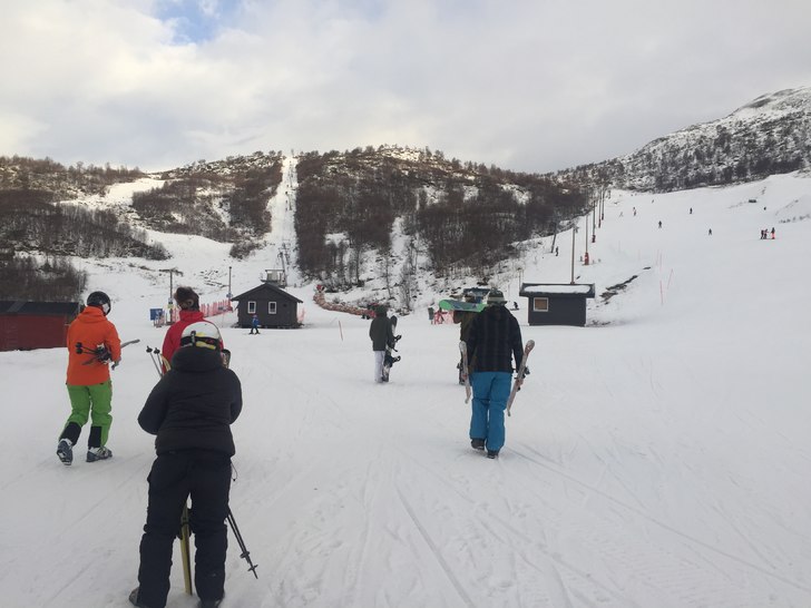 Flott dag
Fortsatt bare tre heiser, men gode forho.