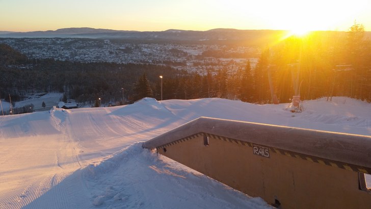 Fantastiske forhold!
Stort bedre blir det ikke. N�.