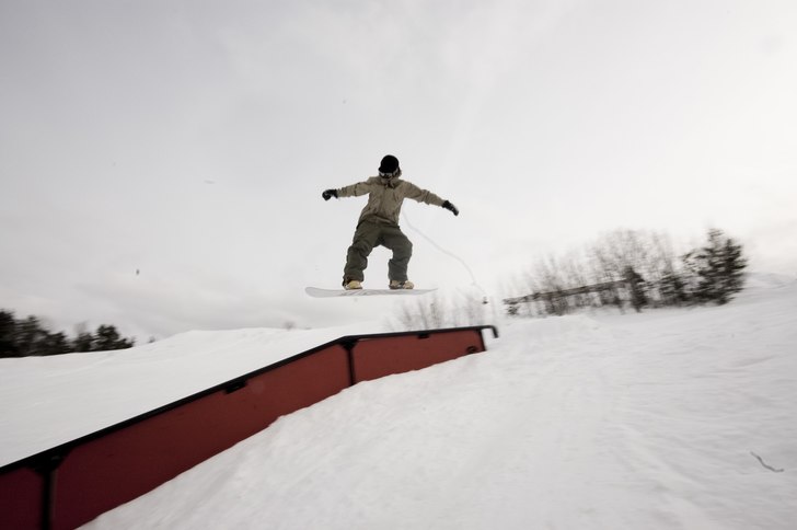 bu. Foto: Erik Huldt. Åkare: Peter (jag).