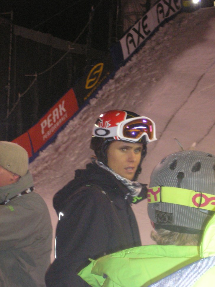 Min framtida man på stadium winter jam 06 :) . Foto: Hannah Olsson. Åkare: Jon Olsson.