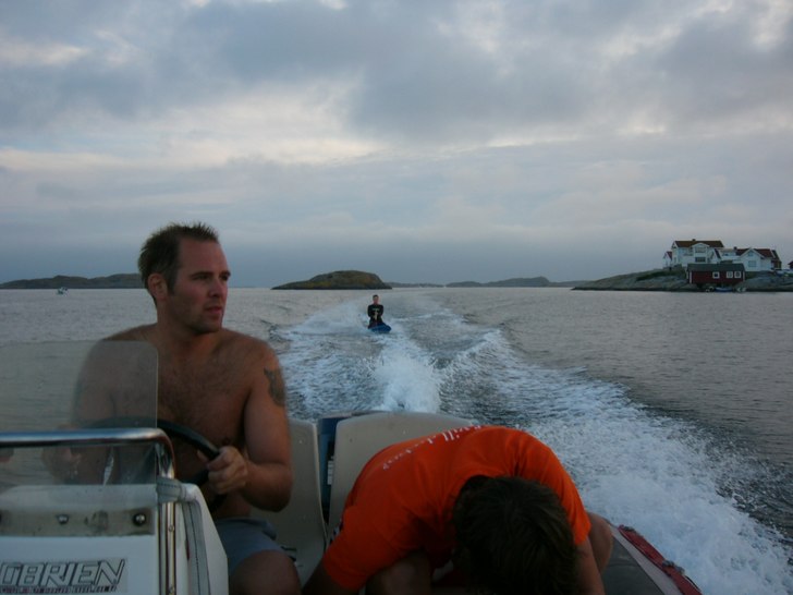 Foto: Jag. Åkare: Rickard, Slicky och jag.