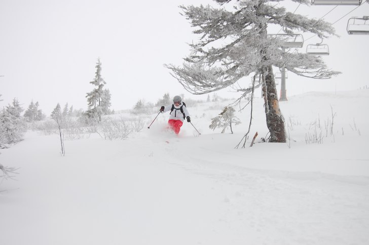 Vädergudarna är med Sälen i år..........3 deci. Foto: Niklas Hagman. Åkare: Nina Hallström.