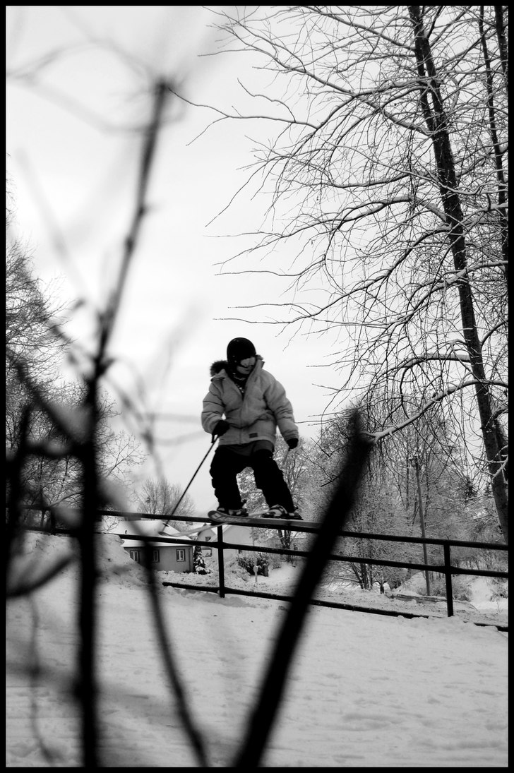 Handrail. Foto: Billie thoreus (jag). Åkare: Simon anåker.