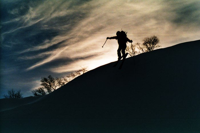 Efter bestigning av Storsnasen passar det fint med. Foto: Madelene Jonsson. Åkare: Ville Berg-Malmborg.