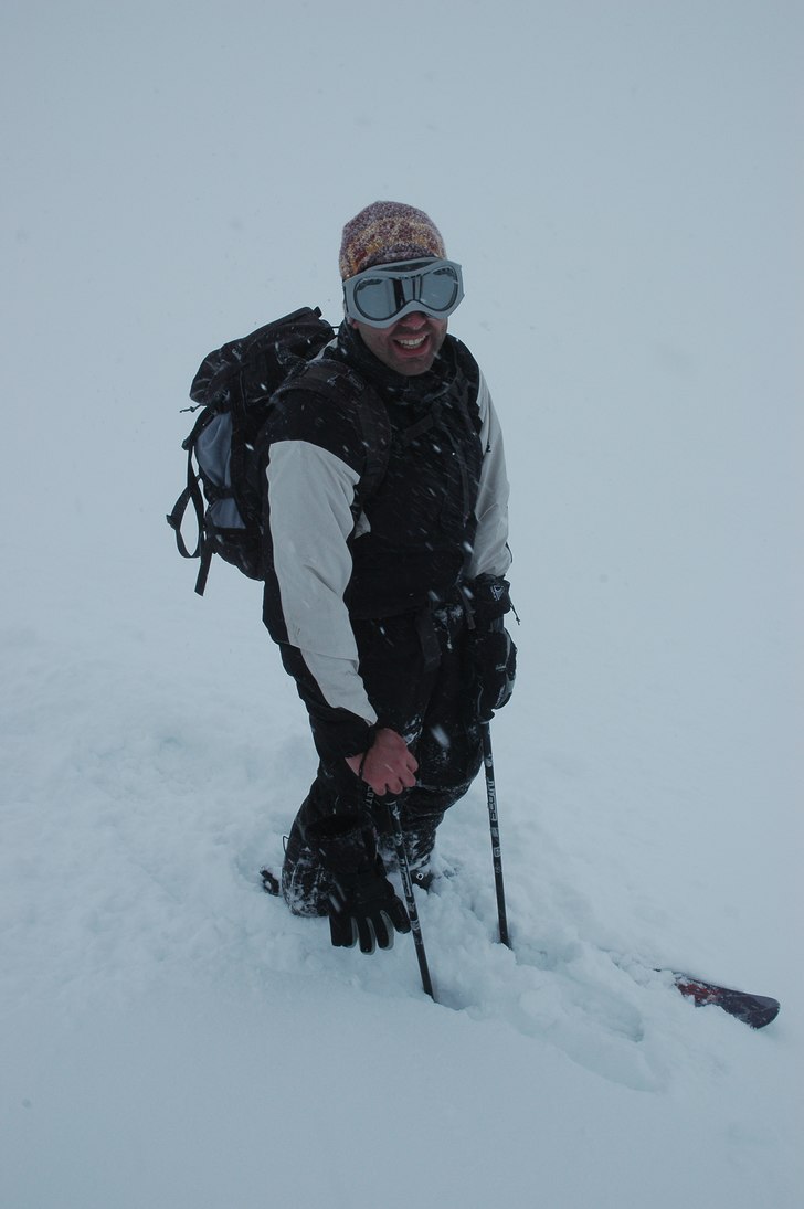 en massa snö :). Åkare: Markus Bro.