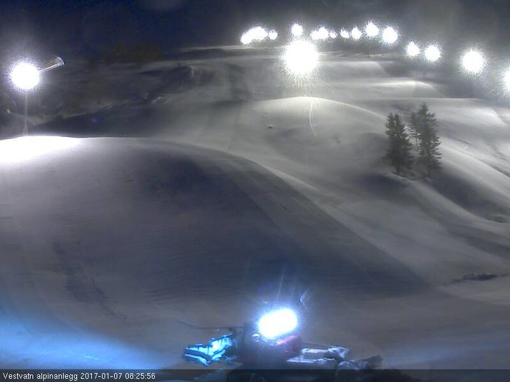 KLAR FOR ÅPNING LØRDAG 7/1 KL 10.
Kommet 5 cm sn.