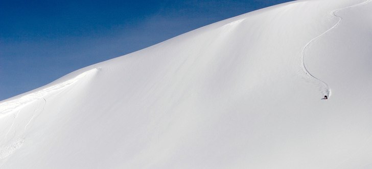 En av få klare dager i Alaska, april/mai 2006. Foto: Birger Holo. Åkare: Henning Opstad.