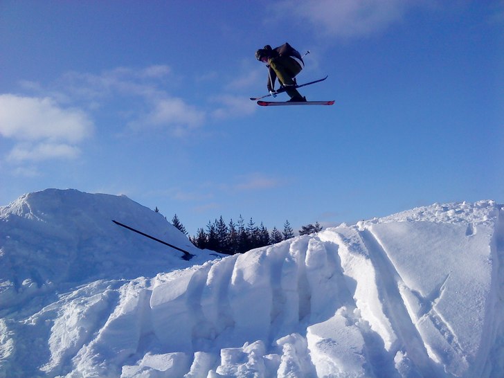 Årets bästa dag!:D. Foto: Sandra Lindström. Åkare: Anton Olsson.