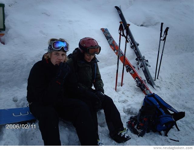Efter Norden. Foto: Isak Strand. Åkare: Andreas, Elin.