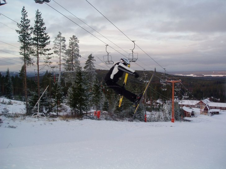haha*. Foto: Oliver Anders Björklund. Åkare: Daniel Bälter Johansson.