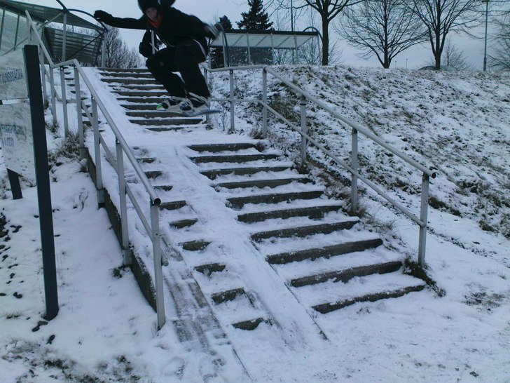 Foto: mamma. Åkare: Falk.