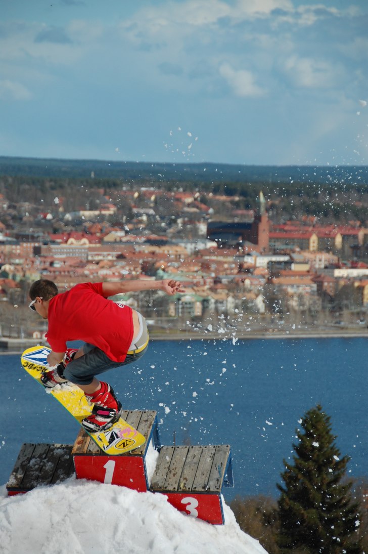 Åkte bräda på min födelsedag.
gubbarochtanter. Foto: Elias Haglund. Åkare: Otto.