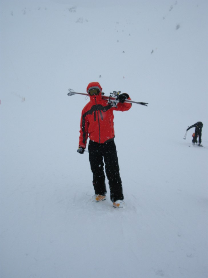 Vissa dagar är sämre än andra men jäklar va sn. Foto: Camilla Nylander. Åkare: Tommy Westher.