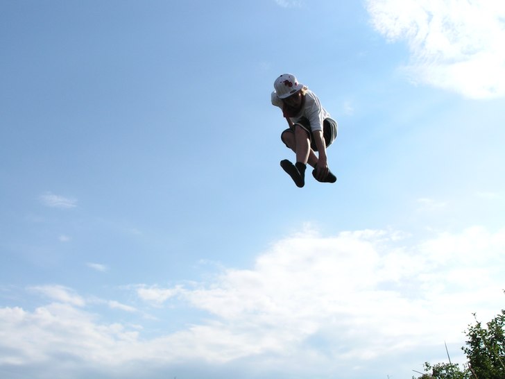 jag laddar bajset och hoppar högt... Foto: Andreas. Åkare: Jag.