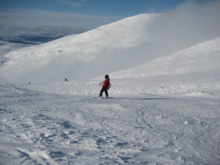 i åre.. Foto: Agnes Wiklund. Åkare: Andrea.