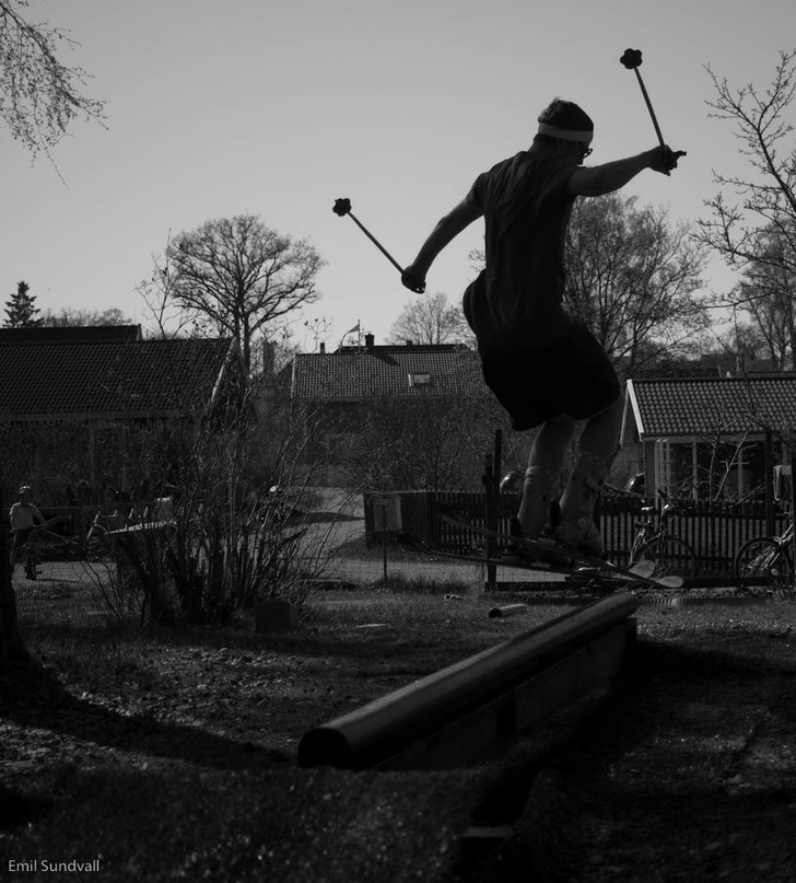 Gött sommarjibb. Foto: Emil Sundvall. Åkare: Oskar Lindqvist.