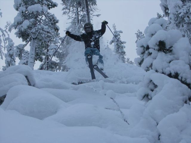 nåt litet dropp i skogen. Foto: abbe (aka stepup). Åkare: hedman.