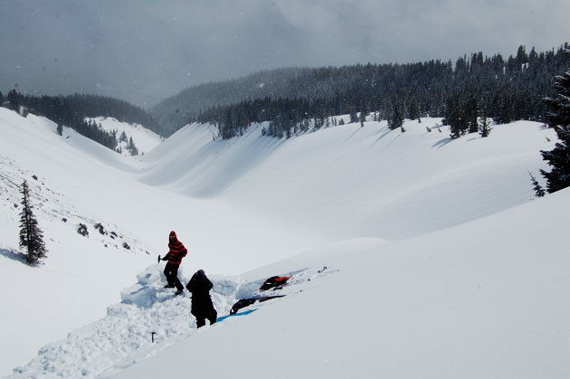 Åkare: Jordan Seldin och Anthony Boronowsk, Oregon Backcountry.