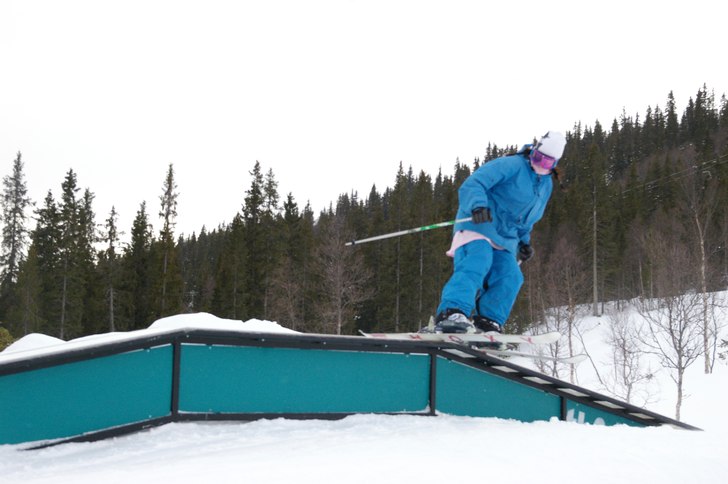 ja va i funäsdalen på sportlovet va ganska korsb. Foto: matilda lindgren. Åkare: titti.