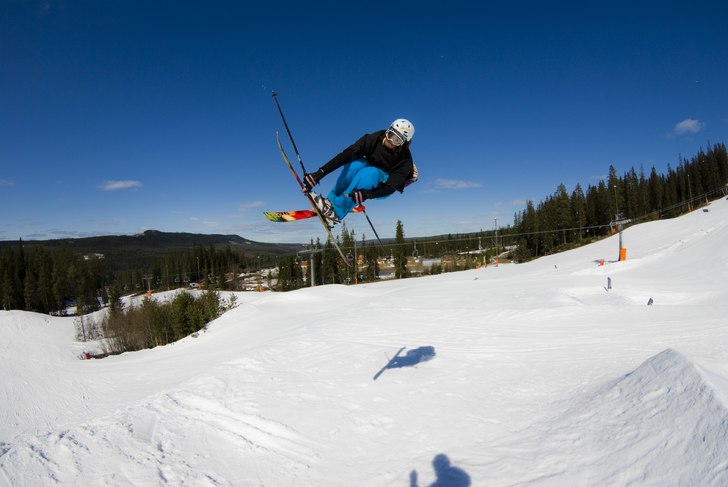 Film och fotoshoot i kläppen, Björn followcamar . Foto: björn Rosengren. Åkare: Jesper "Jeppenator" Norén.