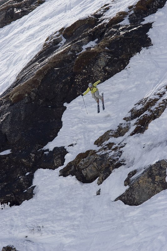 Foto: Johan Hellman. Åkare: Fredrik Norberg går stort..