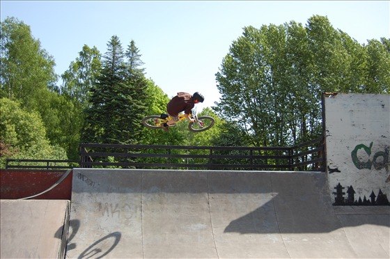 air i qp. Foto: Kevin Kellerman. Åkare: John Barkeling (jag).
