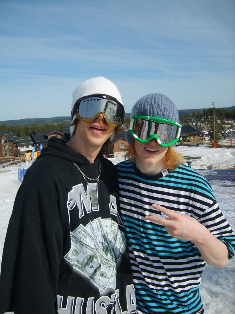 Me and ma boyo Danny. Foto: Dunno.