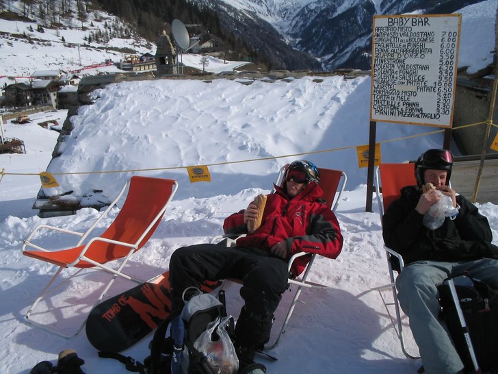 lunch. Foto: Calle Wikner. Åkare: Jag.