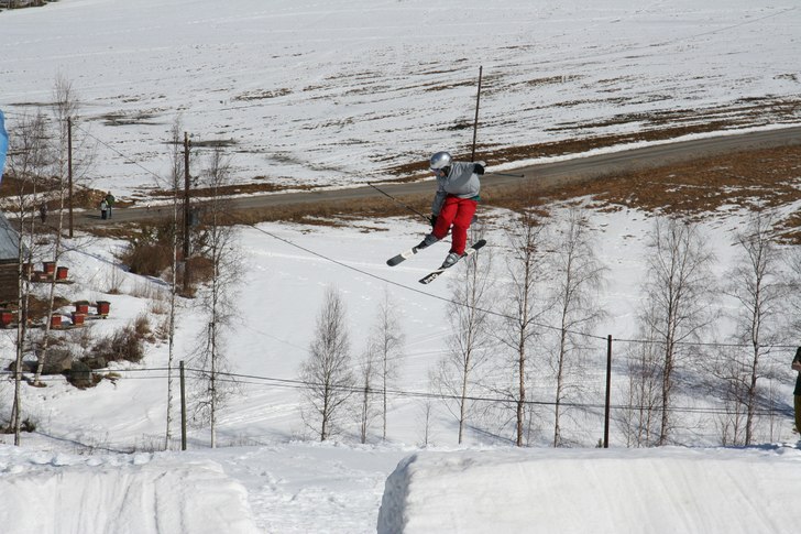 360 saftey i svarta under tävligen.. Foto: Magnus Lundberg. Åkare: Olof Lundberg.