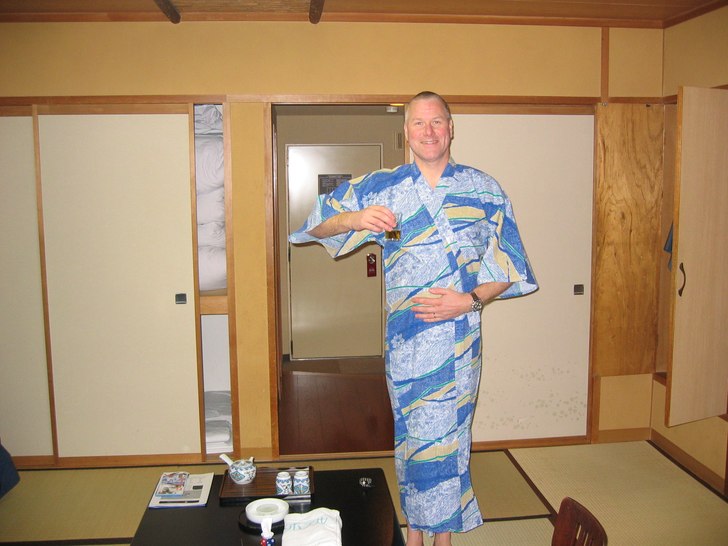 Dags för onsenbad.... Foto: Gunnar Andersson.