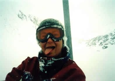 snowstorm. Foto: reb.