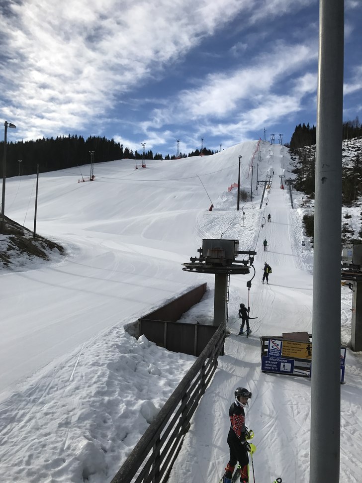 Fantastiske værforhold!
.