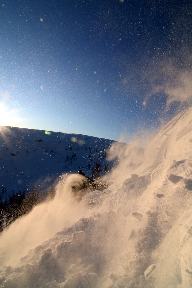 Landningen gav mersmak. Foto: Petteri Koste. Åkare: Henrik Thunstedt.