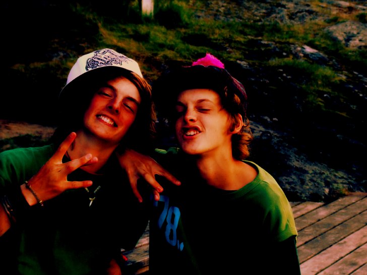 B1 o B2!. Foto: B1s mamma. Åkare: B1 o B2.