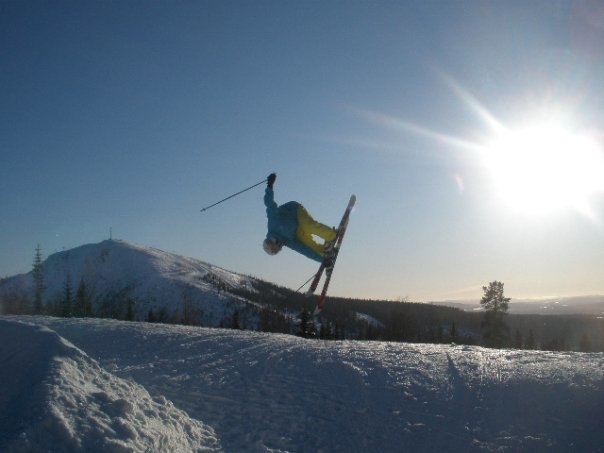 Härlig dag i parken!. Foto: Hanna Sigland. Åkare: Gustav Bromé.