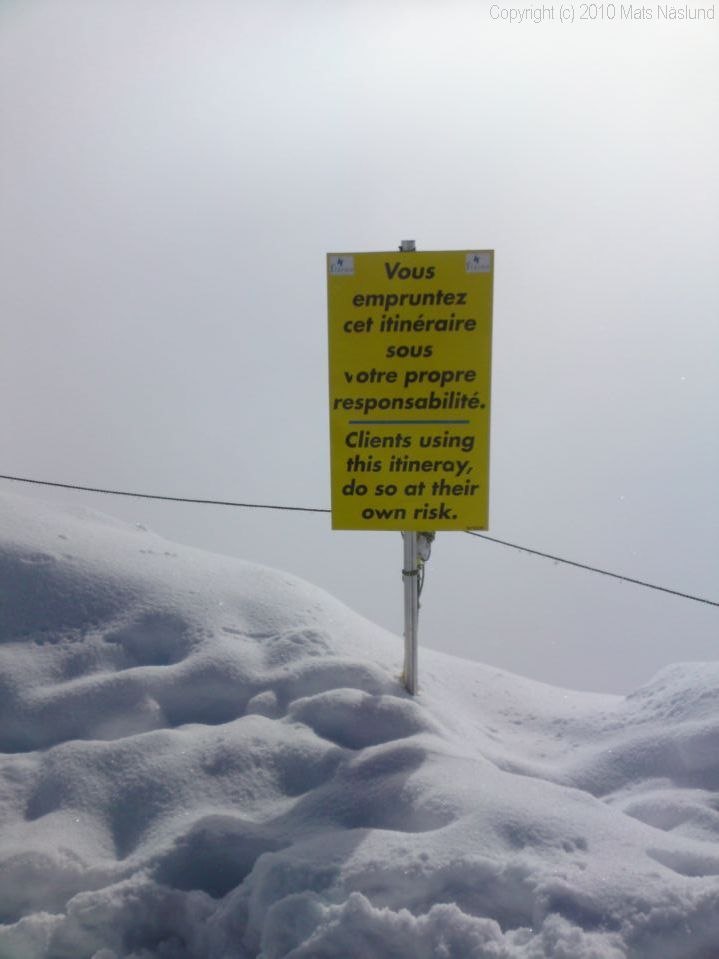 Snygg skylt!. Foto: Mats Näslund.