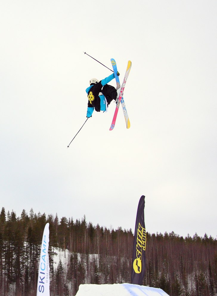 Kevin i skön posé!. Foto: Ronald Lahti. Åkare: Kevin Holmbom.