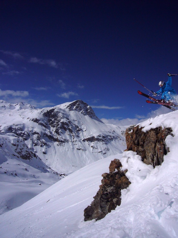 Byggde en liten kick på en skön avsatts. tyvärr. Foto: Mårten Ågren. Åkare: Magnus Kring.