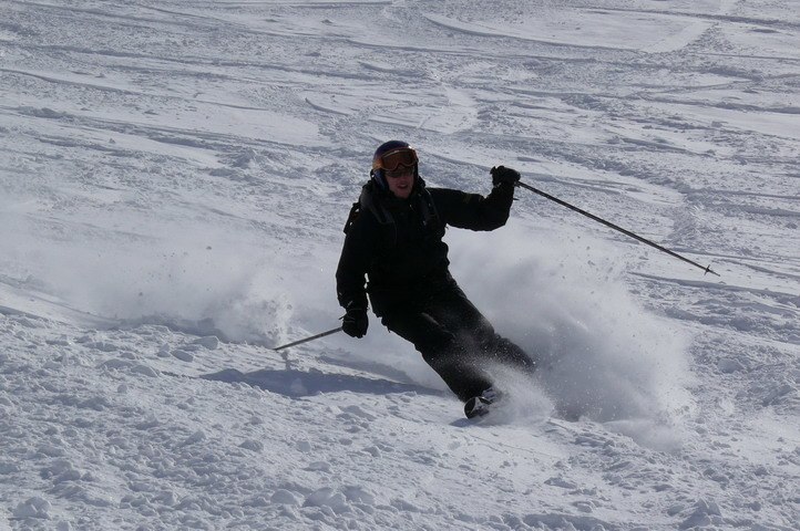 Offpisteåkning m. Guide Lionel, UCPA. Plats: baks. Foto: Lionel Coutton-Jean. Åkare: Vegard Kåsa.
