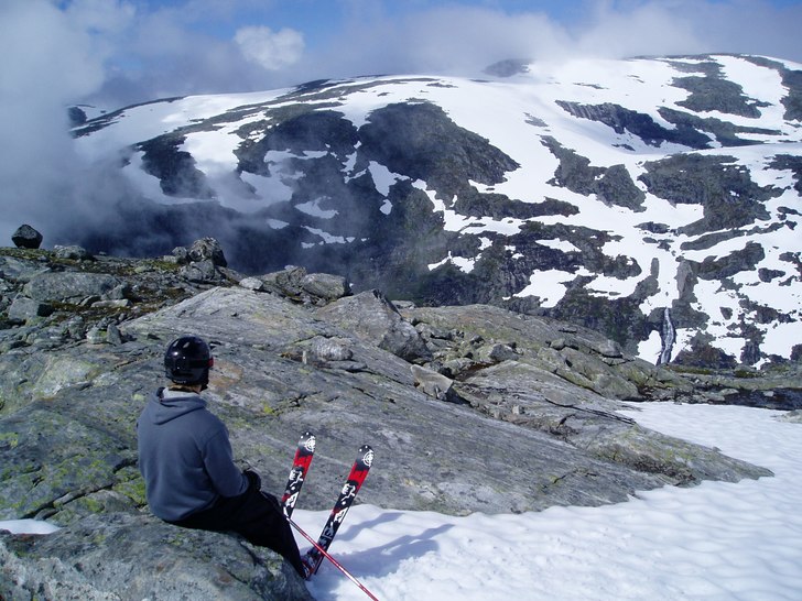 En vacker dag i Stryn. Foto: Maria Borg. Åkare: Emil Lidberg.